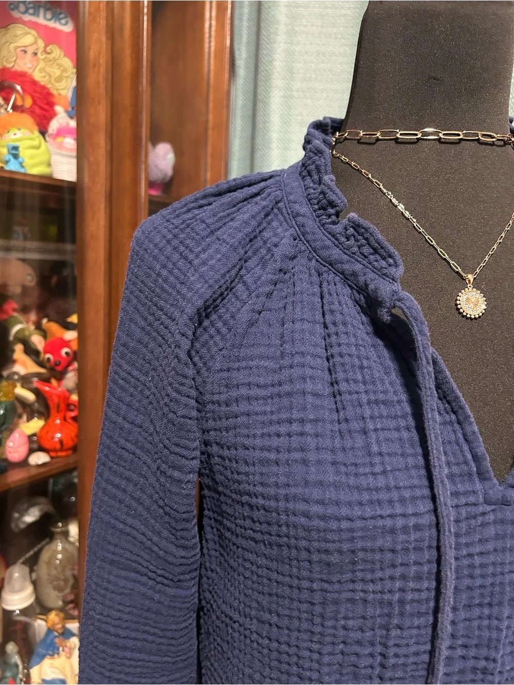 JCrew Gauze Top-S
